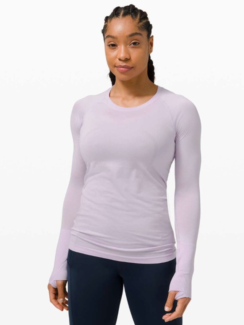 Lululemon Swiftly Tech Long Sleeve 2.0 (Lavender Purple) - Size 4